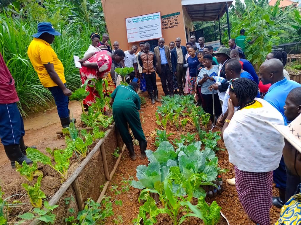 A PRACTICAL AGROECOLOGY TRAINING CONDUCTED FOR THE SLOW FOOD COMMUNITY LEADERS IN THE KIGEZI REGION HAD THEIR CAPACITY.