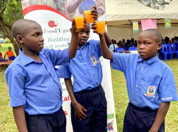 SLOW FOOD UGANDA HOSTS FRUIT AND JUICE PARTY AT ST. ZOE PRIMARY SCHOOL